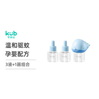 kub 可优比 电热蚊香液 3液 1器