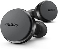 PHILIPS 飞利浦 T8506 True 无线耳机 带降噪 Pro (ANC),风噪降噪和蓝牙多点连接,黑色