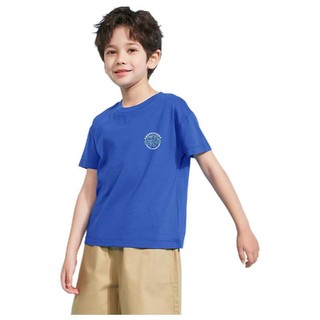 Baleno 班尼路 儿童印花T恤 B212土耳其海蓝色 120cm