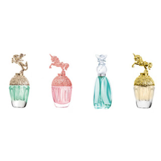 ANNA SUI 安娜苏 Q版香水礼盒装 (筑梦人鱼EDT5ml+粉翼天马EDT5ml+绮幻飞行EDT5ml+许愿精灵EDT5ml)