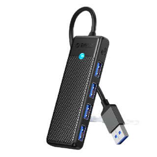 ORICO 奥睿科 USB扩展坞笔记本扩展接口转换器 4口USB3.0分线器 0.15米