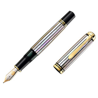 Pelikan 百利金 钢笔 M1000 RADEN PEN 限量版 白色 B尖 单支礼盒装