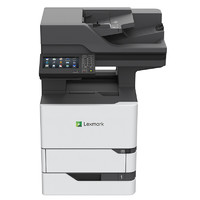 LEXMARK 利盟 MX722adhe 黑白激光一体机 白色