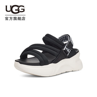 UGG 女士厚底魔术贴凉鞋 1125101