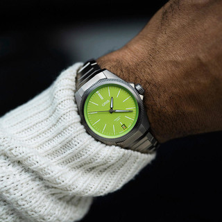 ORIS 豪利时 PPX KERMIT 联名版腕表 01 400 7778 7157-Set