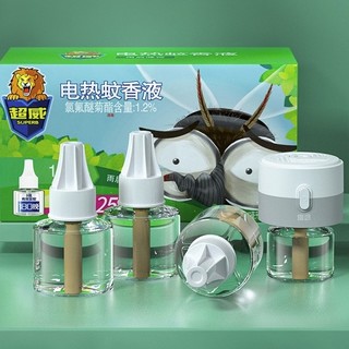 SUPERB 超威 家用蚊香液 3液1器