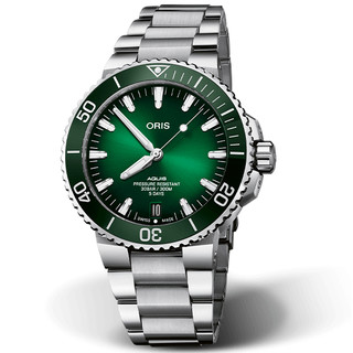 ORIS 豪利时 AQUIS 400自主机芯 日历腕表 01 400 7763 4157-07 8 24 09PEB