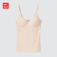 UNIQLO 优衣库 AIRism V领Bra吊带衫（附罩杯）459543 445253