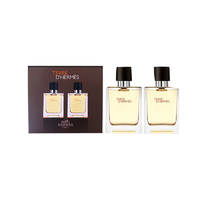 抖音超值购：HERMÈS 爱马仕 大地男士香水套盒 EDT 50ml+50ml