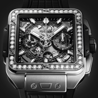 HUBLOT 宇舶 SQUARE BANG UNICO系列 42毫米自动上链腕表 821.NX.0170.RX.1204