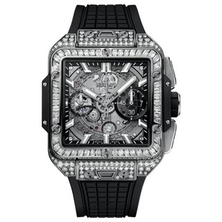 HUBLOT 宇舶 SQUARE BANG UNICO系列 42毫米自动上链腕表 821.NX.0170.RX.0904