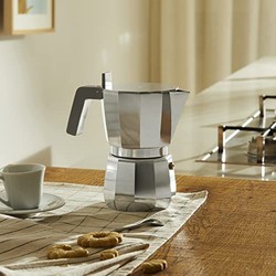 ALESSI 阿莱西 DC06 / 3意式浓缩咖啡机，铝