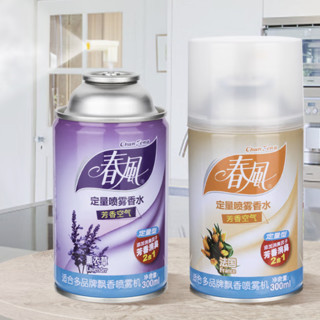 春风 定量喷雾香水 300ml*6瓶 薰衣草+柠檬香+茉莉香+香耐尔+茶花香+法国