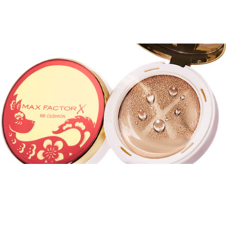 MAXFACTOR 蜜丝佛陀 奇幻水漾焕亮气垫霜 剪彩金犬限量版 #珍珠白 20g