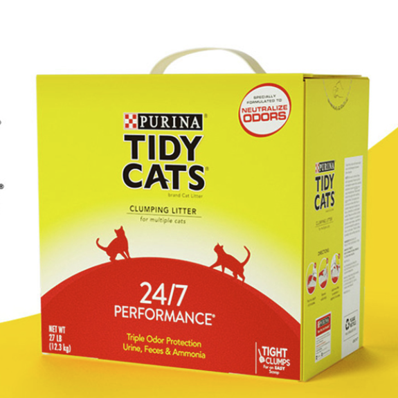 TIDY CATS 泰迪 TidyCats 泰迪 膨润土猫砂 9.07kg 持续除臭型