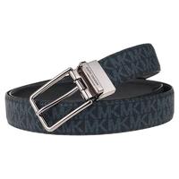 MICHAEL KORS 迈克·科尔斯 BELT系列 男士针扣皮带 36H9LBLY9V BLUE 深蓝色 138