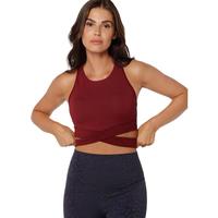 LORNA JANE Get Fit 女子运动内衣 LB0283 暗红色 XXS