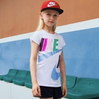 限尺码：NIKE 耐克 女小童短袖T恤