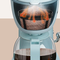 Bear 小熊 美式全自动煮咖啡机家用滴漏式小型迷你咖啡壶泡茶煮茶壶两用