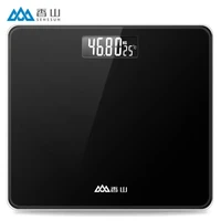香山 高精度高清显示屏电子秤体重秤健康减肥秤LCD显示 电池款