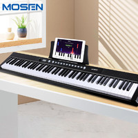 MOSEN 莫森 MS-450P电子琴 88键家用智能跟弹 旗舰进阶教学电子琴 单机型