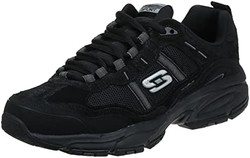 SKECHERS 斯凯奇 VIGOR 2.0 男士休闲运动鞋 51241 黑色 40.5