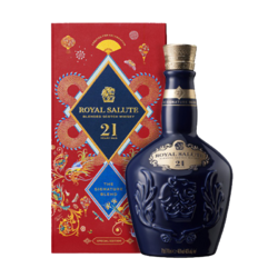 ROYAL SALUTE 皇家礼炮21年 苏格兰 调和型 限量珍藏礼盒款 礼赞新春 700ml