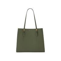 CHARLES & KEITH 女士托特包 CK2-30781650-6 橄榄绿色 大号