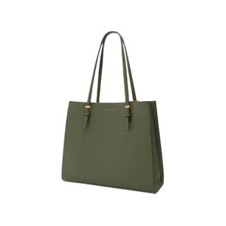 CHARLES & KEITH 女士托特包 CK2-30781650-6 橄榄绿色 大号