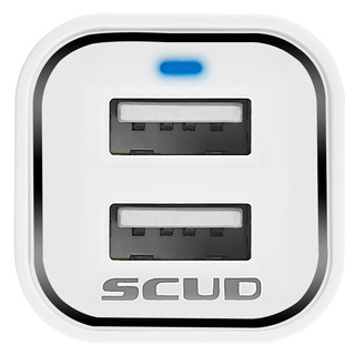 SCUD 飞毛腿 SC-622 车载充电器 USB双口 30W