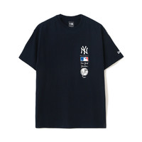 NEW ERA 纽亦华 MLB NY/LA道奇胸标系列短袖T恤 12845010
