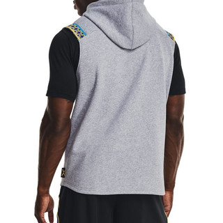 UNDER ARMOUR 安德玛 CURRY库里系列 Fleece 男子运动背心 1366637-011 灰色 XXL