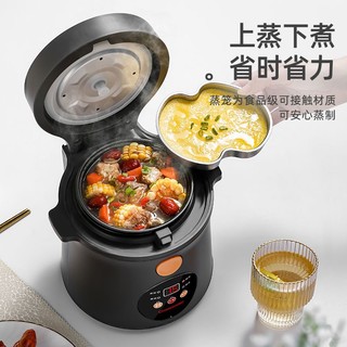 长虹迷你电饭锅家用1.2升智能预约多功能蒸煮一个人2人小型电饭煲