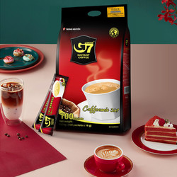G7 COFFEE 中原咖啡 越南进口中原三合一原味g7速溶咖啡100条咖啡粉官方旗舰店提神