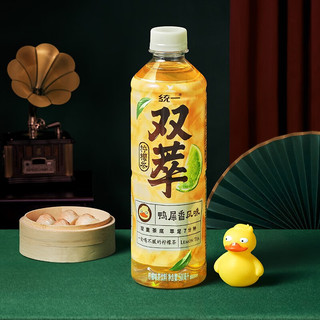 Uni-President 统一 双萃 柠檬茶 鸭屎香风味 500ml*15瓶