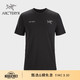  ARC'TERYX 始祖鸟 ARC’TERYX始祖鸟 CAPTIVE SPLIT  透气 男子 棉质短袖T恤 Black/黑色 M　