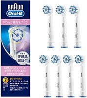 Oral-B 欧乐-B 电动牙刷用 替换刷头 柔软超细刷头 白色 EB60-7-EL 7支