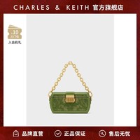 CHARLES & KEITH CHARLES&KEITH;复古植绒单肩斜挎包女CK2-70701285