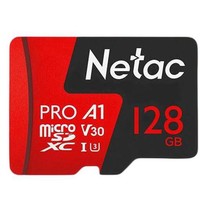 学生专享：Netac 朗科 P500 至尊PRO版 Micro-SD存储卡 128GB（USH-I、V30、U3、A1）