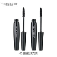 THE FACE SHOP 黑杆睫毛膏 卷翘型 7g*2