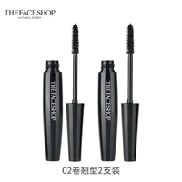 THE FACE SHOP 黑杆睫毛膏 卷翘型 2只装