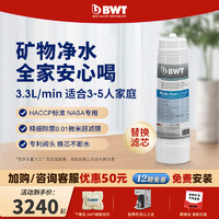 BWT 倍世 进口净水器家用除杂质异色异味0.01μm除菌余氯滤芯S-CUF