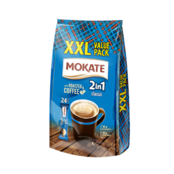 MOKATE 摩卡特 波美克（MOKATE）二合一速溶咖啡336g（14g*24条）