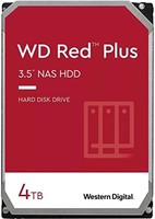 西部数据 西数 4TB WD Red Plus NAS 内置硬盘 - 5400 RPM,SATA 6 Gb/s,CMR,256 MB 缓存,3.5 英寸 -WD40EFPX