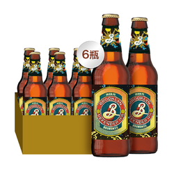 Carlsberg 嘉士伯 布鲁克林（BROOKLYN）啤酒 拉格 精酿啤酒 330ml*6瓶浓郁美式