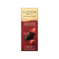 GODIVA 歌帝梵 醇享系列扁桃仁黑巧克力片 休闲零食分享装 进口巧克力零食