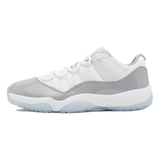 AIR JORDAN 正代系列 Air Jordan 11 Low 男子篮球鞋 AV2187-140 白色/大学蓝/水泥灰 44