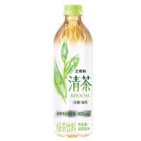 SUNTORY 三得利 清茶 绿茶饮料 无糖0能量 500ml*15瓶 清茶（无糖） 500ml*15瓶