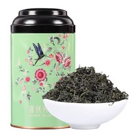 福岗 茶叶碧螺春绿茶2020新茶特级浓香型散装罐装100g