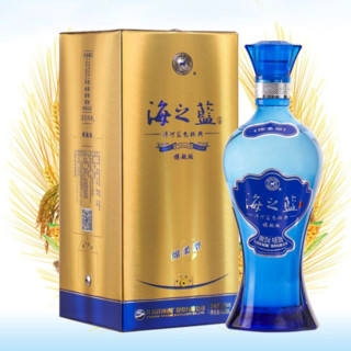 YANGHE 洋河 海之蓝 蓝色经典 52%vol 浓香型白酒 520ml*6瓶 整箱装